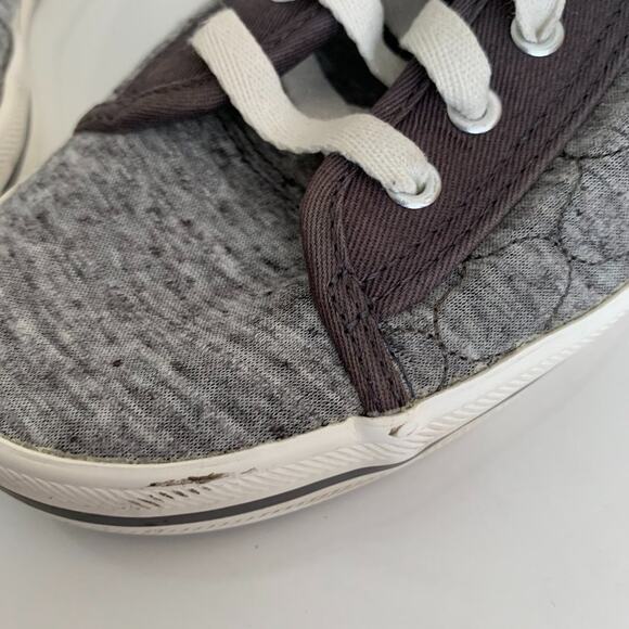 Keds Womens Size 8 Kickstart Quilted Gray Shoes Sneakers - Picture 9 of 16